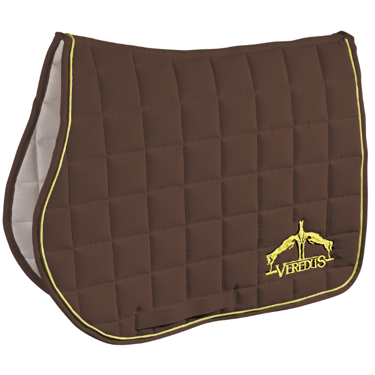 Tapis de Selle Veredus Jumping Marron/Doré