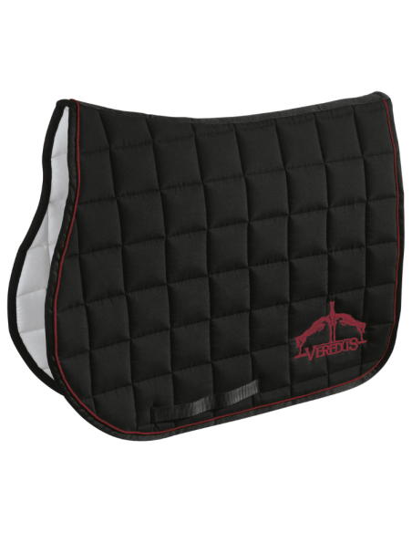 Tapis de Selle Veredus Jumping Noir/Bordeaux