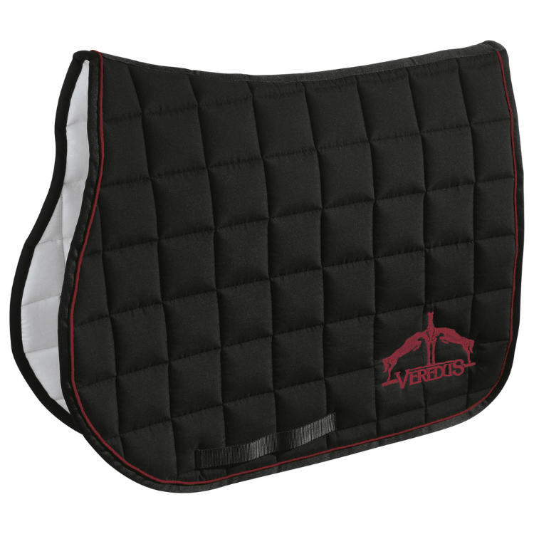 Tapis de Selle Veredus Jumping Noir/Bordeaux