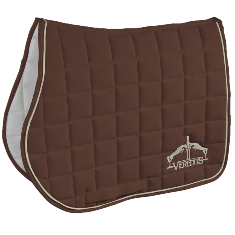 Tapis de Selle Veredus Jumping Marron/Ivoire