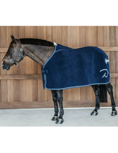 Couverture Dy'on Heavy Fleece Marine 2