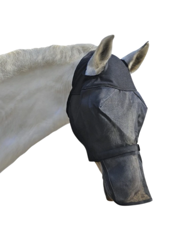 Absorbine Ultra Shield Fly Mask With Nose Protection Without Ears