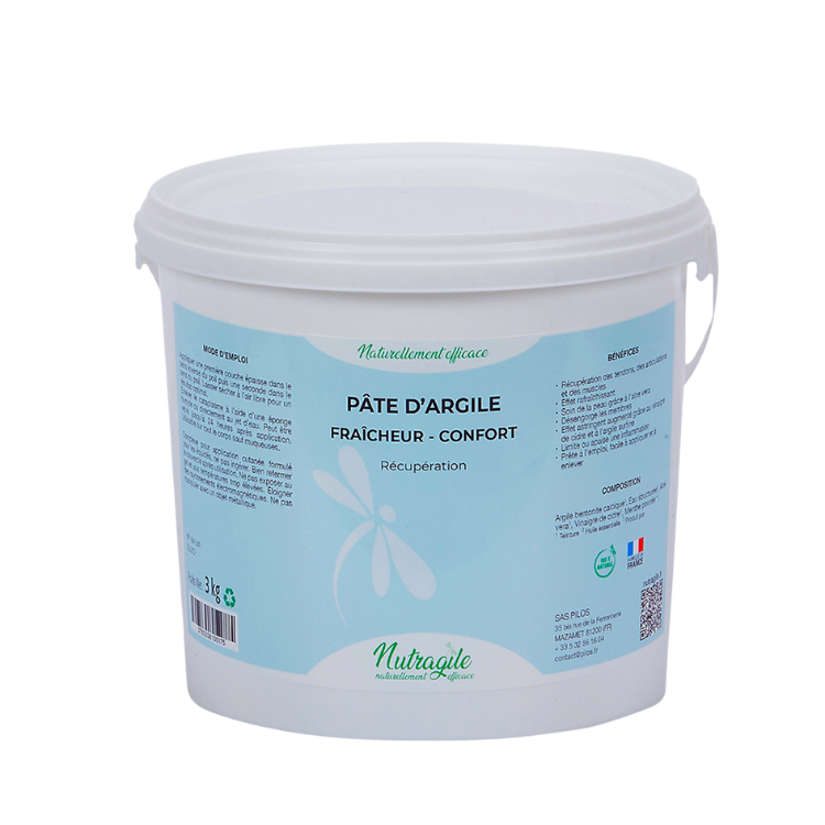 Pâte D'argile Nutragile Fraîcheur & Confort