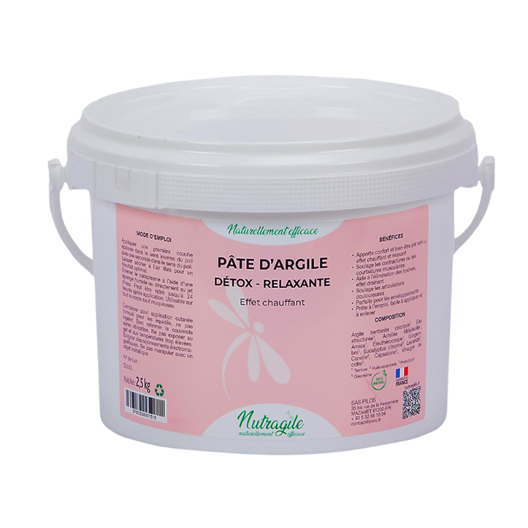 Pâte D'argile Nutragile Détox & Relaxante
