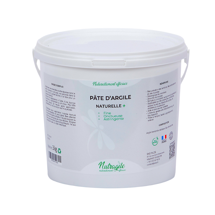 Pâte D'argile Nutragile Naturelle +