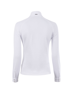 Cavallo UV Protection Halfzip Show Shirt White 2