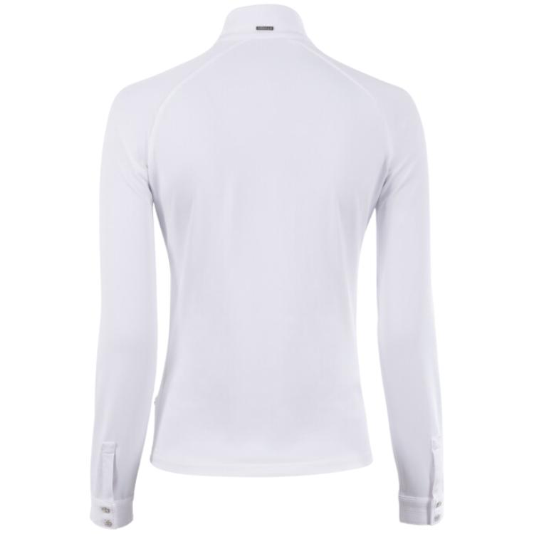 Polo De Concours Cavallo UV-Protection Blanc