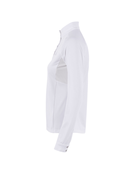 Polo De Concours Cavallo UV-Protection Blanc