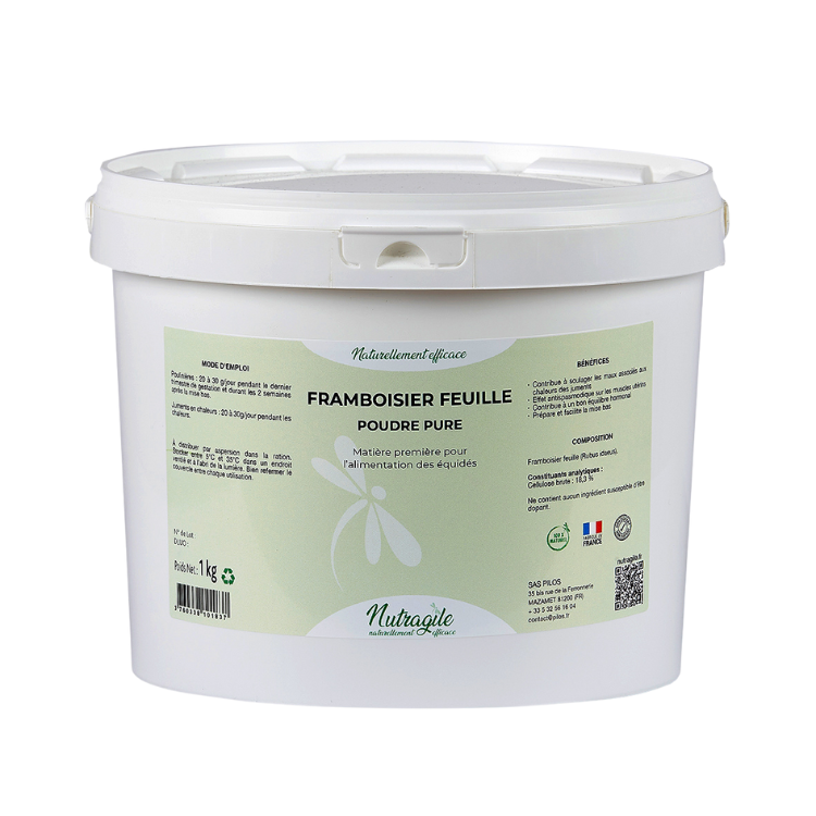 Feuille De Framboisier Nutragile Poudre Pure