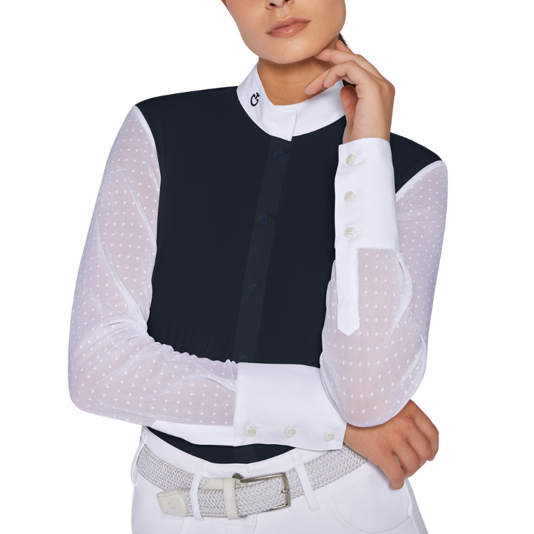 Chemise De Concours Cavalleria Toscana Polka Dot