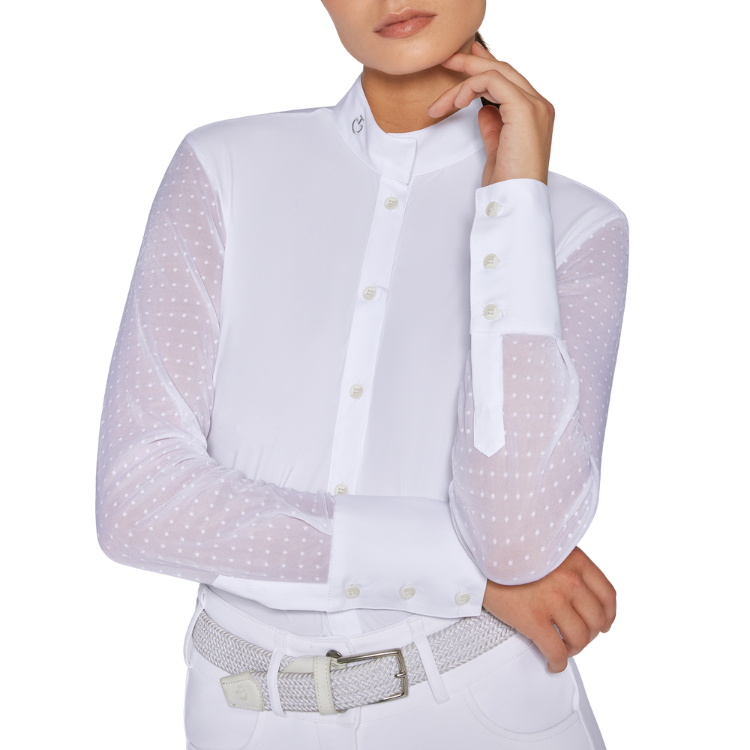 Chemise De Concours Cavalleria Toscana Polka Dot