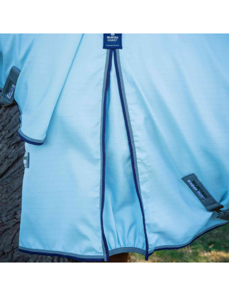 Couverture Anti-Mouches Premier Equine Buster Sweet Itch Bleu