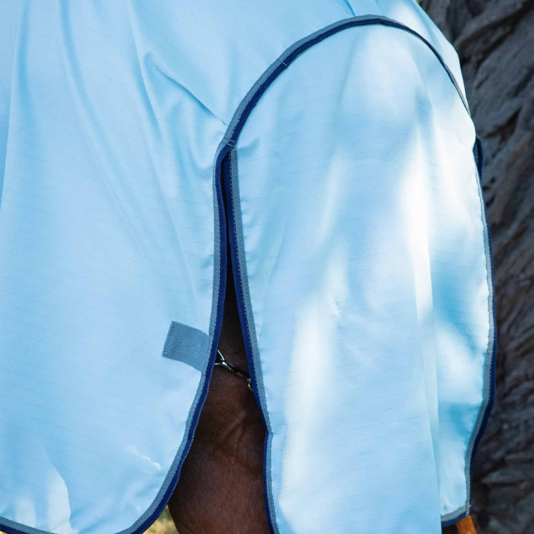 Couverture Anti-Mouches Premier Equine Buster Sweet Itch Bleu