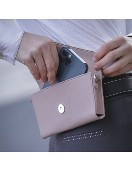 Pochette Penelope New Phone Pocket Rose poudré
