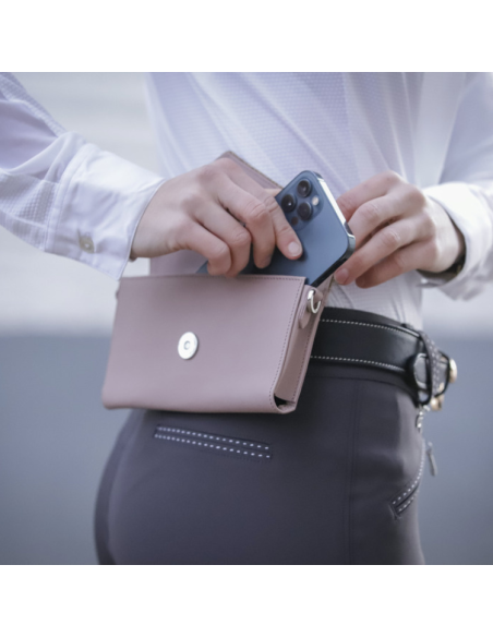 Pochette Penelope New Phone Pocket Rose poudré