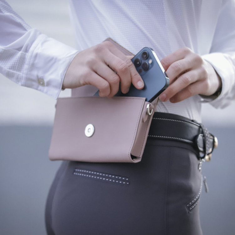 Pochette Penelope New Phone Pocket Rose poudré
