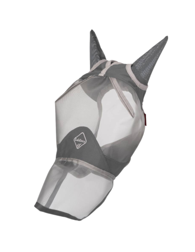 LeMieux AmourShield Pro Integral Fly Mask Grey