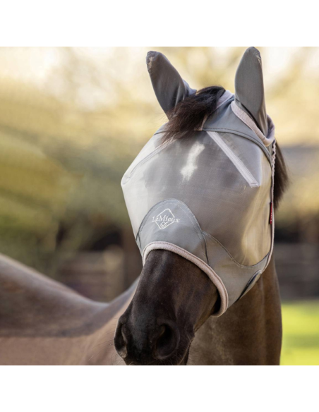 Masque Anti-Mouches LeMieux ArmourShield Pro Half Gris