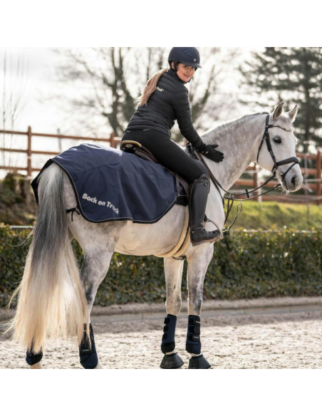 Back On Track "Sammy" Waterproof Exercise Sheet Navy