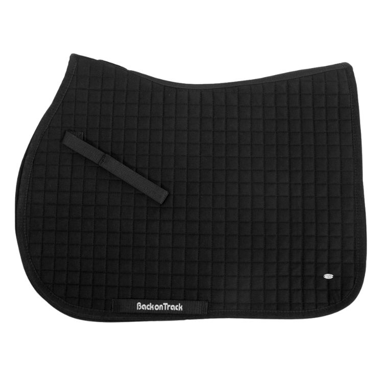 Tapis De Selle Back On Track Jumping Noir