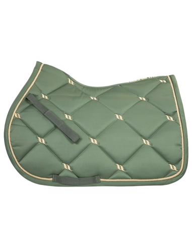 Back On Track "Night Collection" Saddle Pad Olive