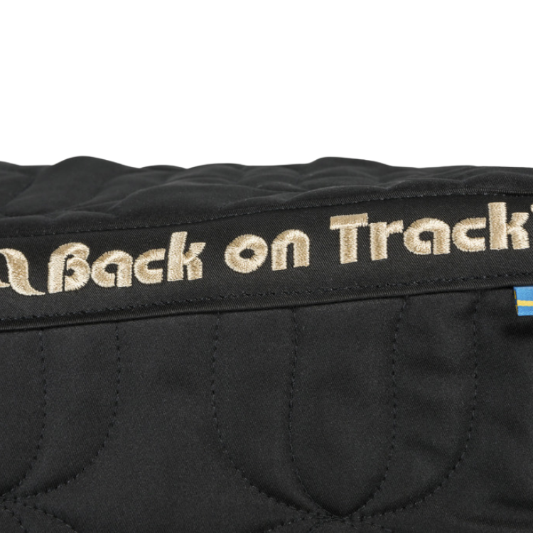 Tapis De Selle Back On Track CSO Noir