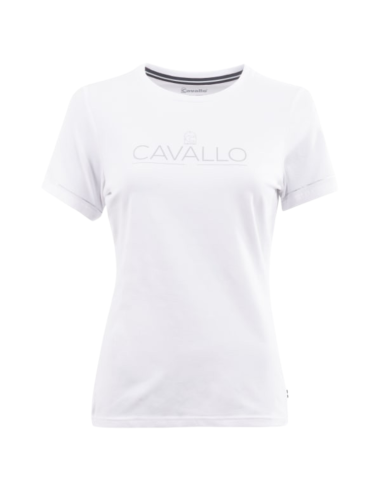 T-Shirt Cavallo Ferun Blanc