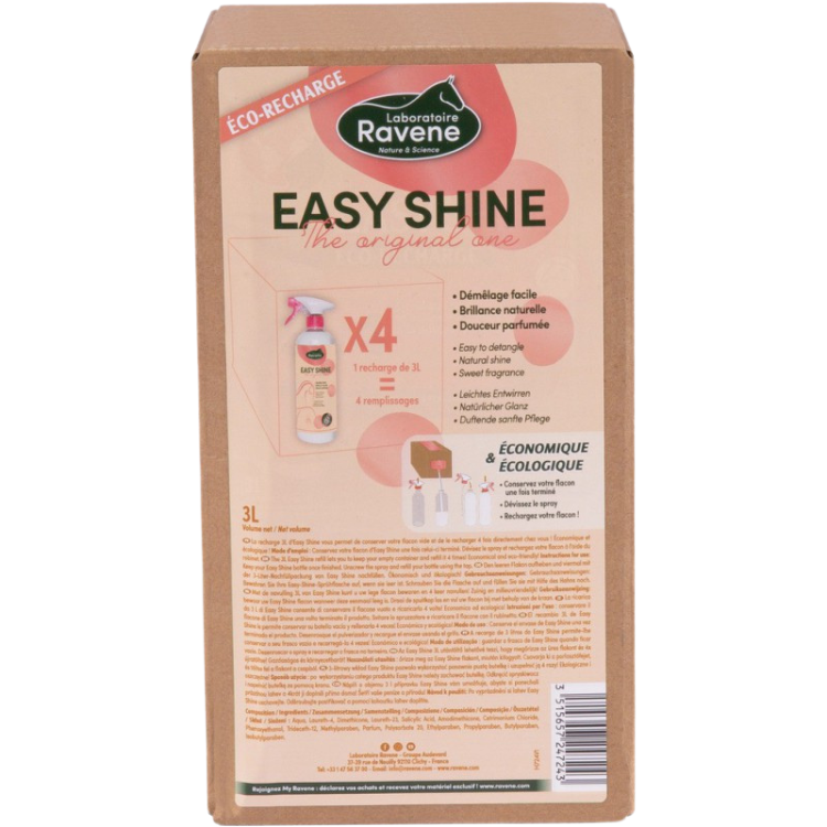 Recharge Démêlant Ravene Easy Shine 3L