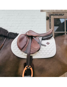 Tapis De Selle Kentucky Corde Tressée Jumping BEIGE 2