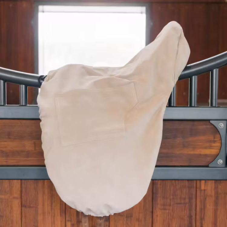 Housse De Selle Kentucky Dressage Avec Plaque