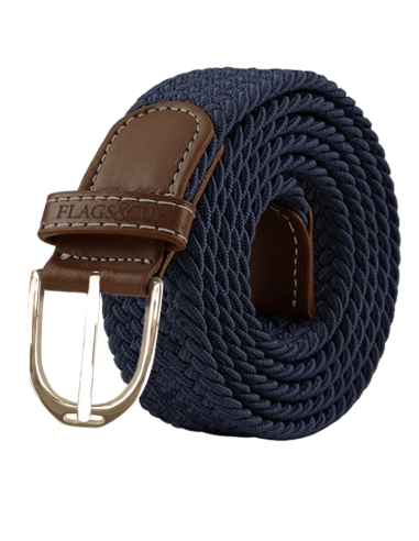 Ceinture Elastique Flags & Cup Artosia MARINE