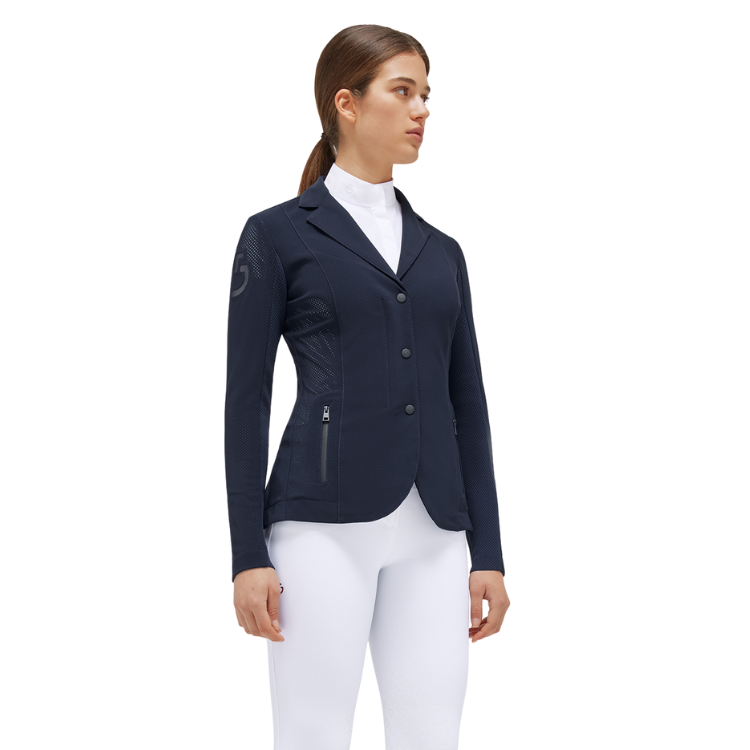 Veste Cavalleria Toscana Revo Perforated Light Tech Knit Zip MARINE