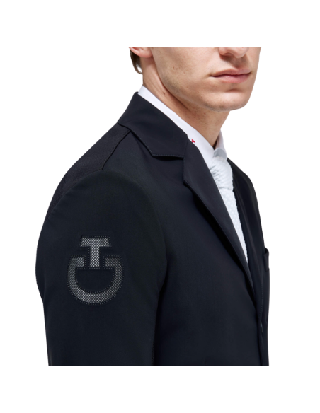 Veste Cavalleria Toscana R-Evo Light Tech Knit Zip Homme NOIR