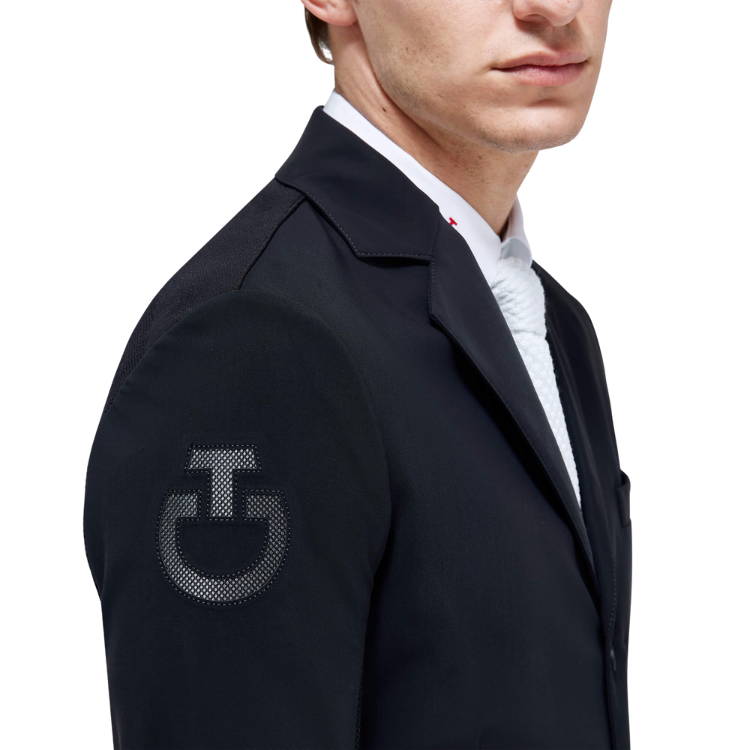 Veste Cavalleria Toscana R-Evo Light Tech Knit Zip Homme NOIR