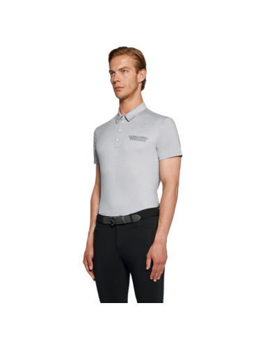 Polo Cavalleria Toscana Jersey S/S Training Button