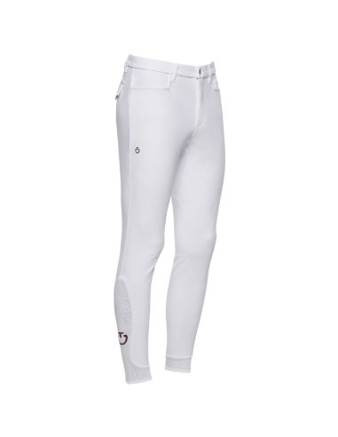 Pantalon Cavalleria Toscana Full Grip Homme BLANC