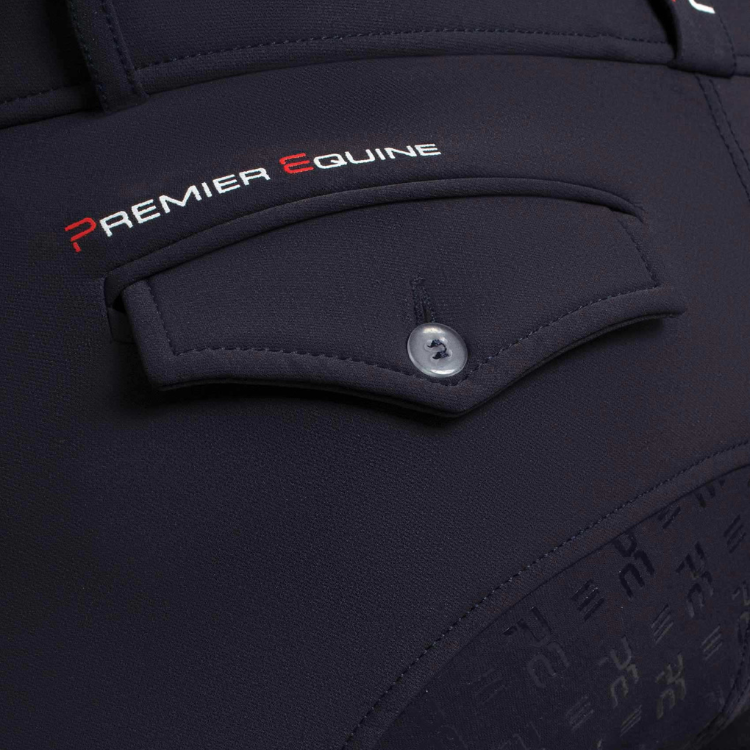 Pantalon Premier Equine Full Grip Levanzo Marine