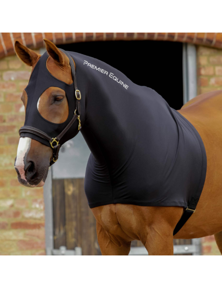 Protège Cou/Tête Premier Equine Lycra Noir