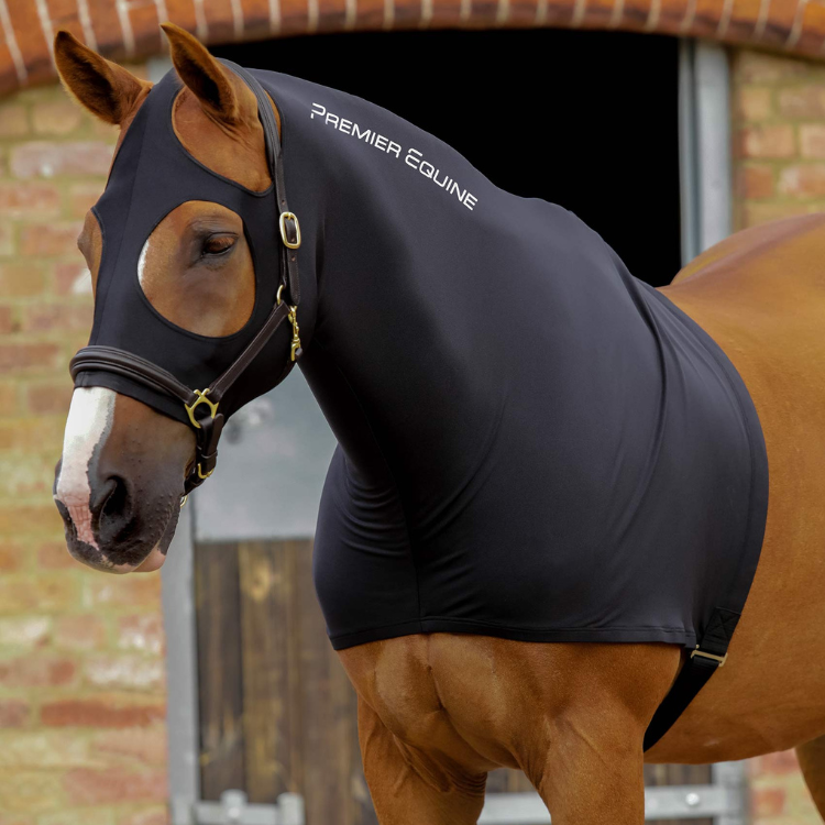 Protège Cou/Tête Premier Equine Lycra Noir
