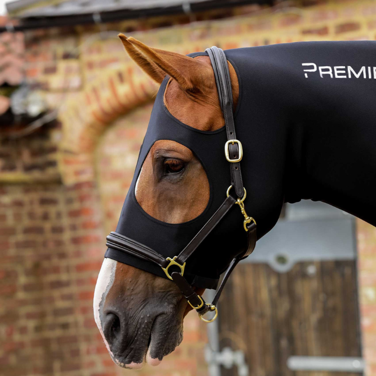 Protège Cou/Tête Premier Equine Lycra Noir
