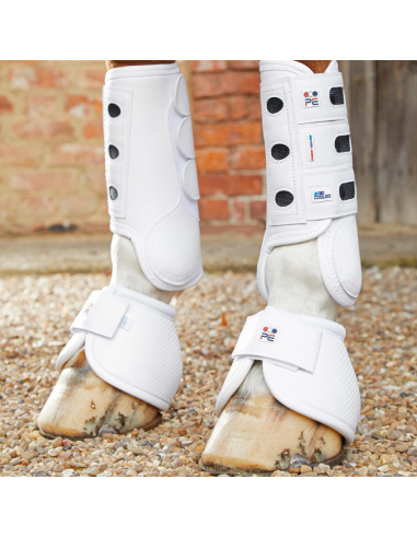 Premier Equine Anterior Air Carbon Tech Boots White