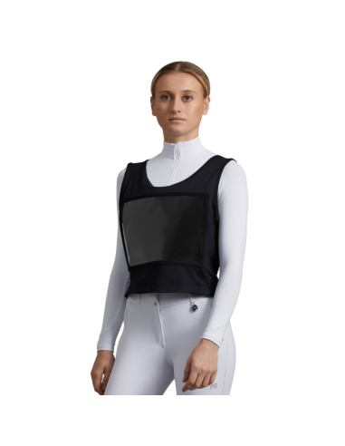 Premier Equine Lycra Bib Black