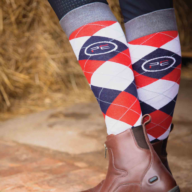 Stapp Horse Chaussettes d'Équitation Noir