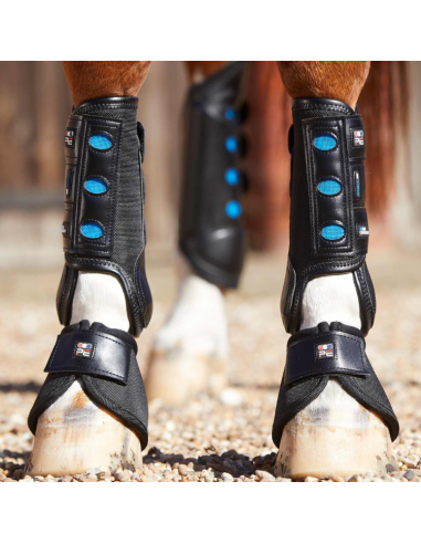 Premier Equine Air Cooled Original Front Boots Black