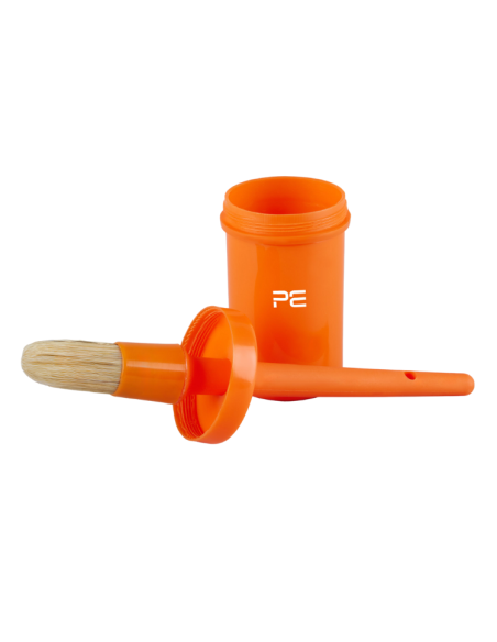 Pinceau Premier Equine Avec Pot Orange
