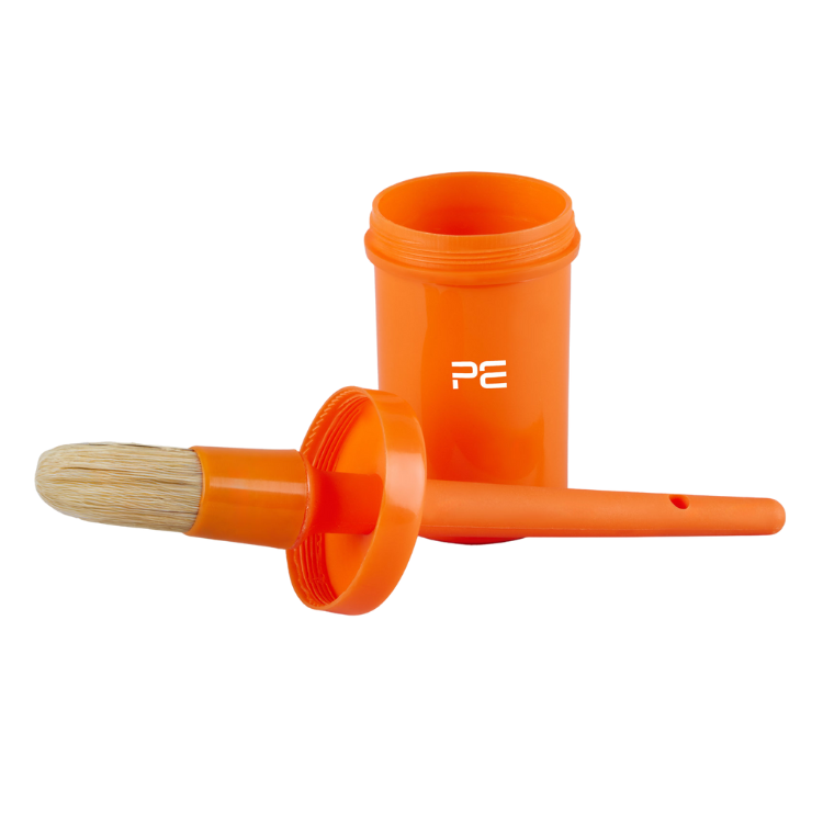 Pinceau Premier Equine Avec Pot Orange