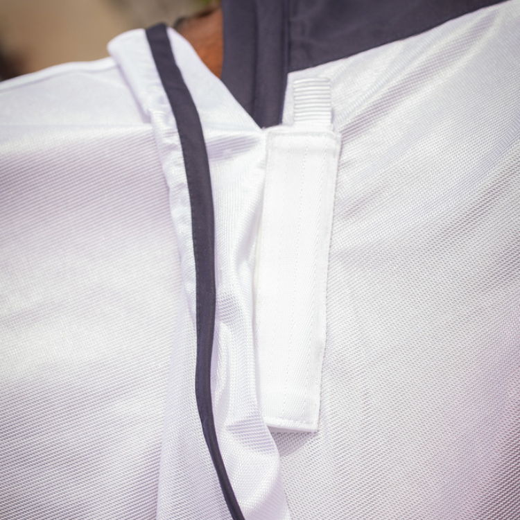 Chemise Paddock UV Mesh Combo Blanc