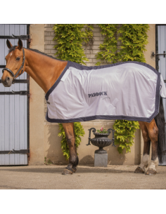 Chemise Paddock UV Mesh Combo Blanc 2