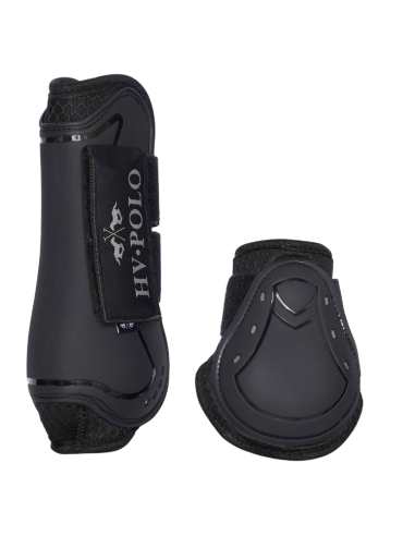 HV Polo Classic Tendon And Fetlock Bootset Black