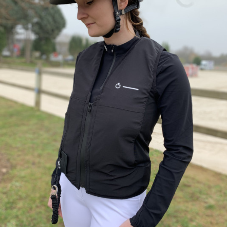 Gilet Airbag Cavalleria Toscana Noir